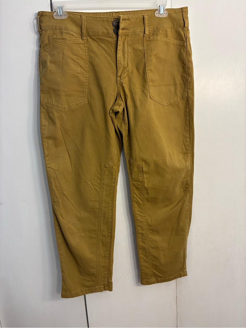 Pilcro Anthropologie Pants The Wanderer Mustard 32 Chic Casual Utility High End